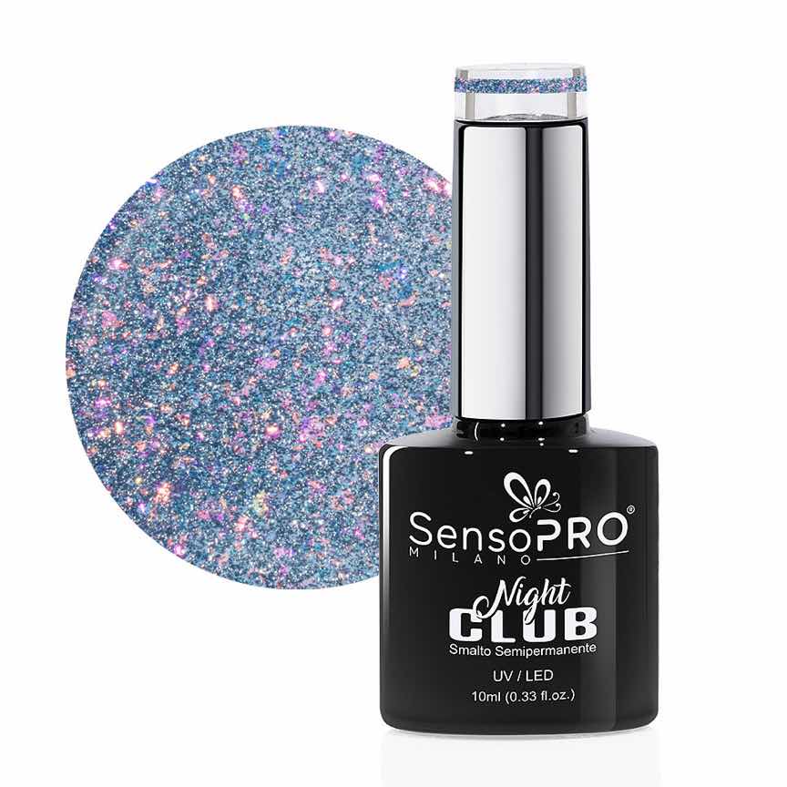Oja Semipermanenta Night Club SensoPRO Milano 10ml, Sapphire Spotlight #15 Oja Semipermanenta Night Club SensoPRO Milano 10ml, Sapphire Spotlight #15
