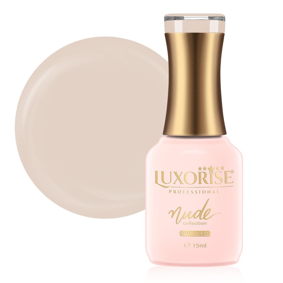 Oja Semipermanenta Nude Collection LUXORISE, Almond Cream 15ml Oja Semipermanenta Nude Collection LUXORISE, Almond Cream 15ml