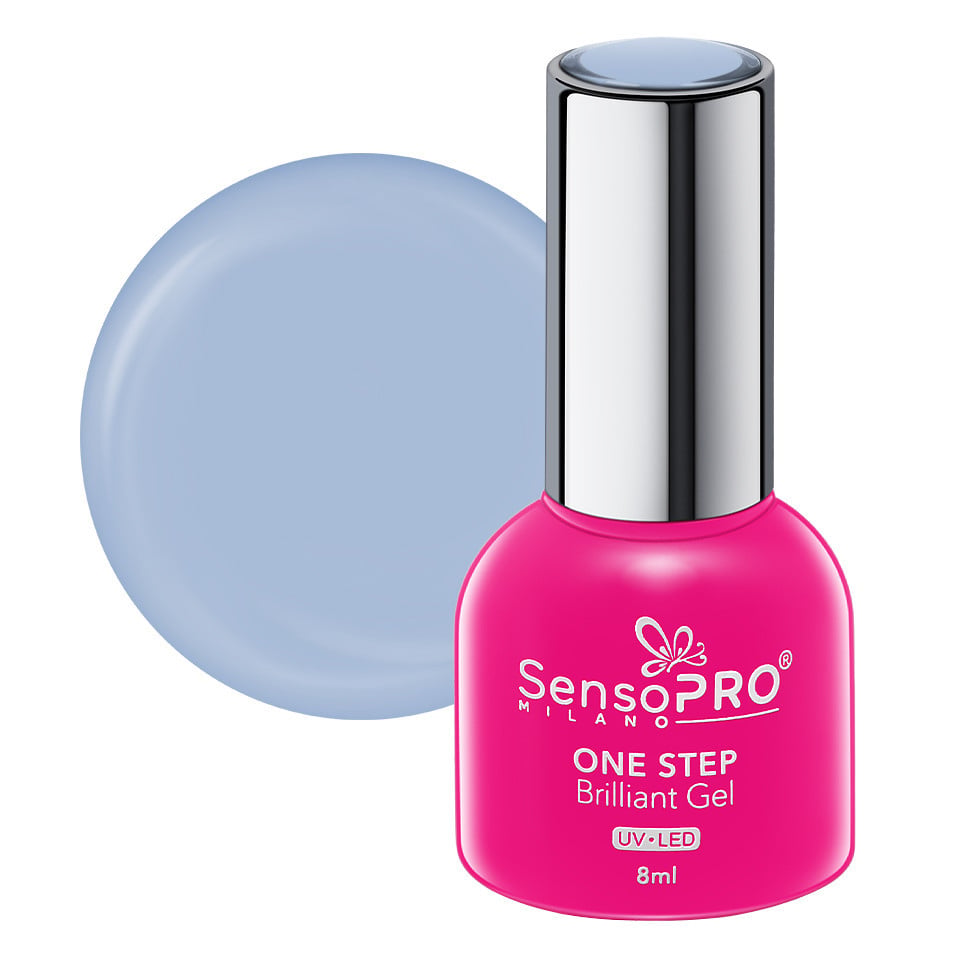 Oja Semipermanenta One Step Brilliant Gel SensoPRO Milano 8ml, Cool Party #67 Oja Semipermanenta One Step Brilliant Gel SensoPRO Milano 8ml, Cool Party #67