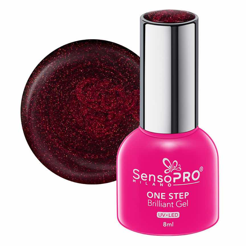 Oja Semipermanenta One Step Brilliant Gel SensoPRO Milano 8ml, Crush Baby #91 Oja Semipermanenta One Step Brilliant Gel SensoPRO Milano 8ml, Crush Baby #91