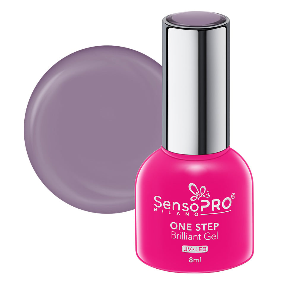 Oja Semipermanenta One Step Brilliant Gel SensoPRO Milano 8ml, Extreme Taste #38 Oja Semipermanenta One Step Brilliant Gel SensoPRO Milano 8ml, Extreme Taste #38