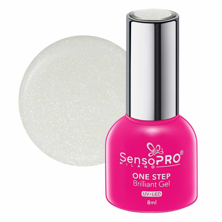Oja Semipermanenta One Step Brilliant Gel SensoPRO Milano 8ml, Flawless Goddess #95 Oja Semipermanenta One Step Brilliant Gel SensoPRO Milano 8ml, Flawless Goddess #95