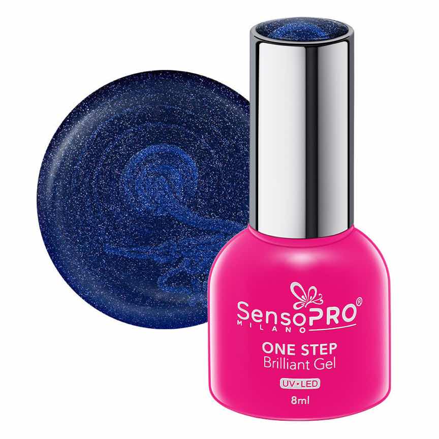 Oja Semipermanenta One Step Brilliant Gel SensoPRO Milano 8ml, Holiday Glaze #96 Oja Semipermanenta One Step Brilliant Gel SensoPRO Milano 8ml, Holiday Glaze #96