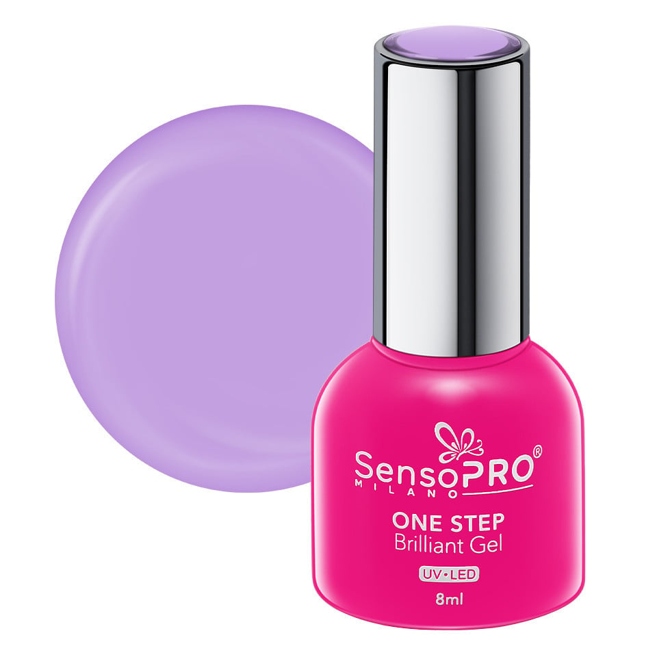 Oja Semipermanenta One Step Brilliant Gel SensoPRO Milano 8ml, Rare Beauty #64 Oja Semipermanenta One Step Brilliant Gel SensoPRO Milano 8ml, Rare Beauty #64