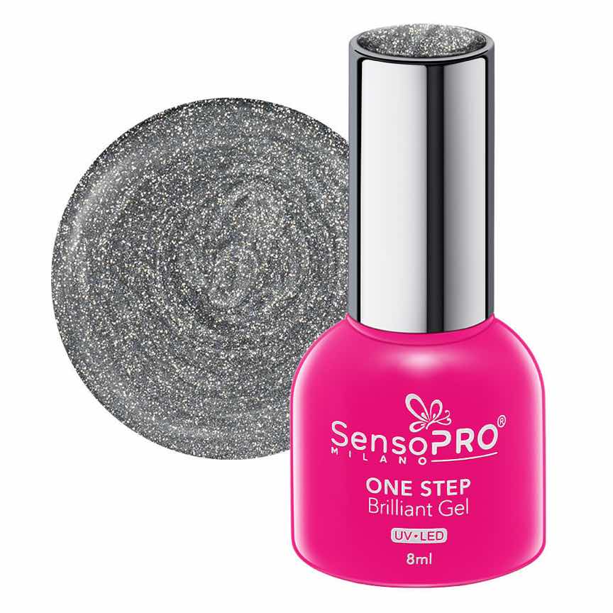Oja Semipermanenta One Step Brilliant Gel SensoPRO Milano 8ml, Star Elixir #99 Oja Semipermanenta One Step Brilliant Gel SensoPRO Milano 8ml, Star Elixir #99