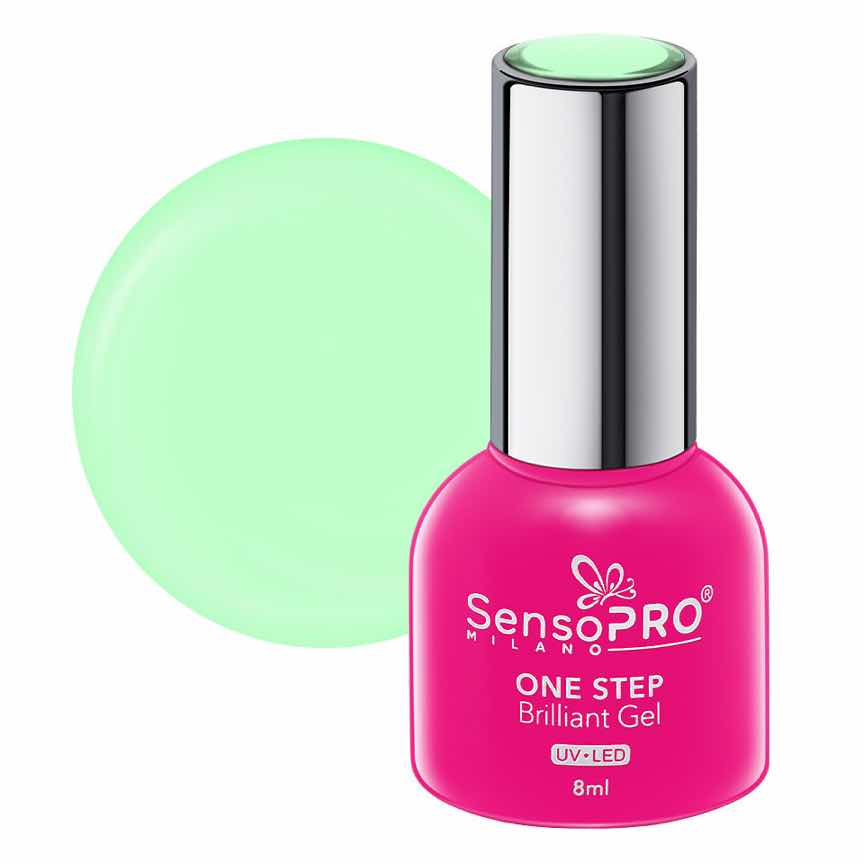 Oja Semipermanenta One Step Brilliant Gel SensoPRO Milano 8ml, Wild & Free #52 Oja Semipermanenta One Step Brilliant Gel SensoPRO Milano 8ml, Wild & Free #52