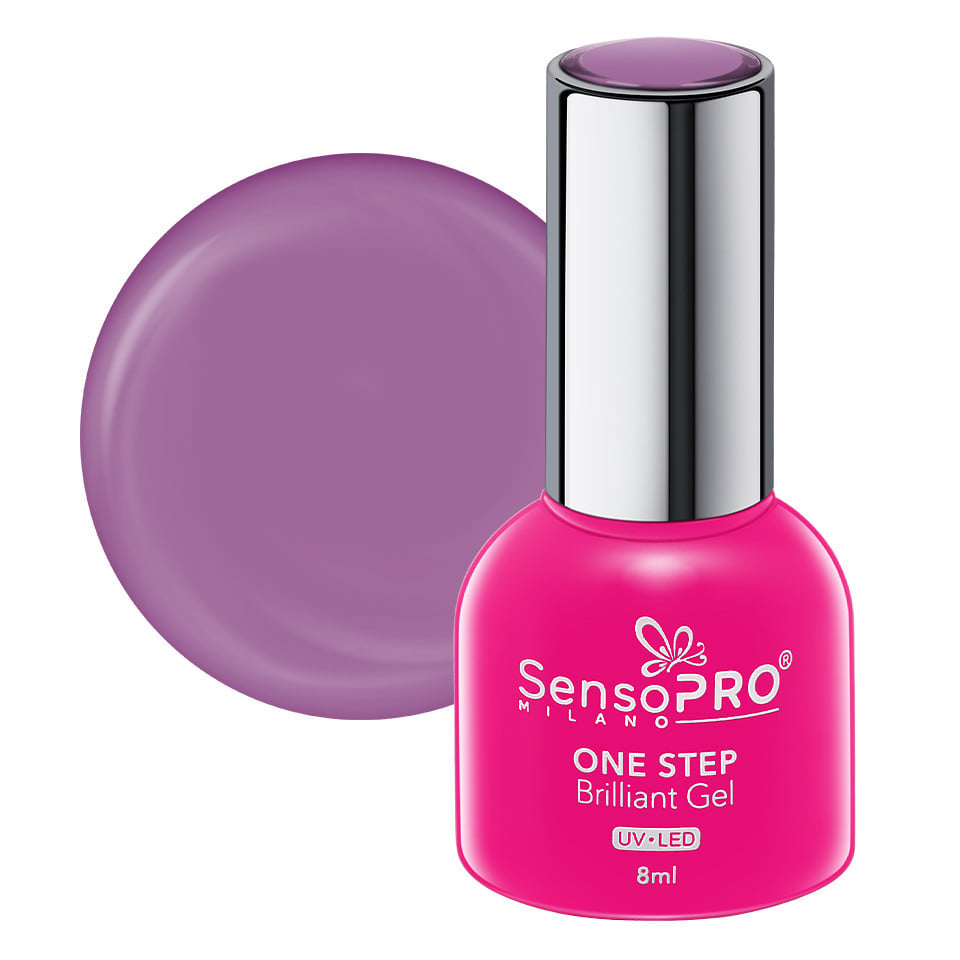 Oja Semipermanenta One Step Brilliant Gel SensoPRO Milano 8ml, Selective Tease #70 Oja Semipermanenta One Step Brilliant Gel SensoPRO Milano 8ml, Selective Tease #70