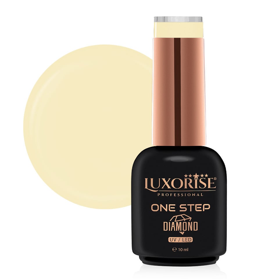 Oja Semipermanenta One Step Diamond Artist Nude 10ml, LUXORISE Oja Semipermanenta One Step Diamond Artist Nude 10ml, LUXORISE