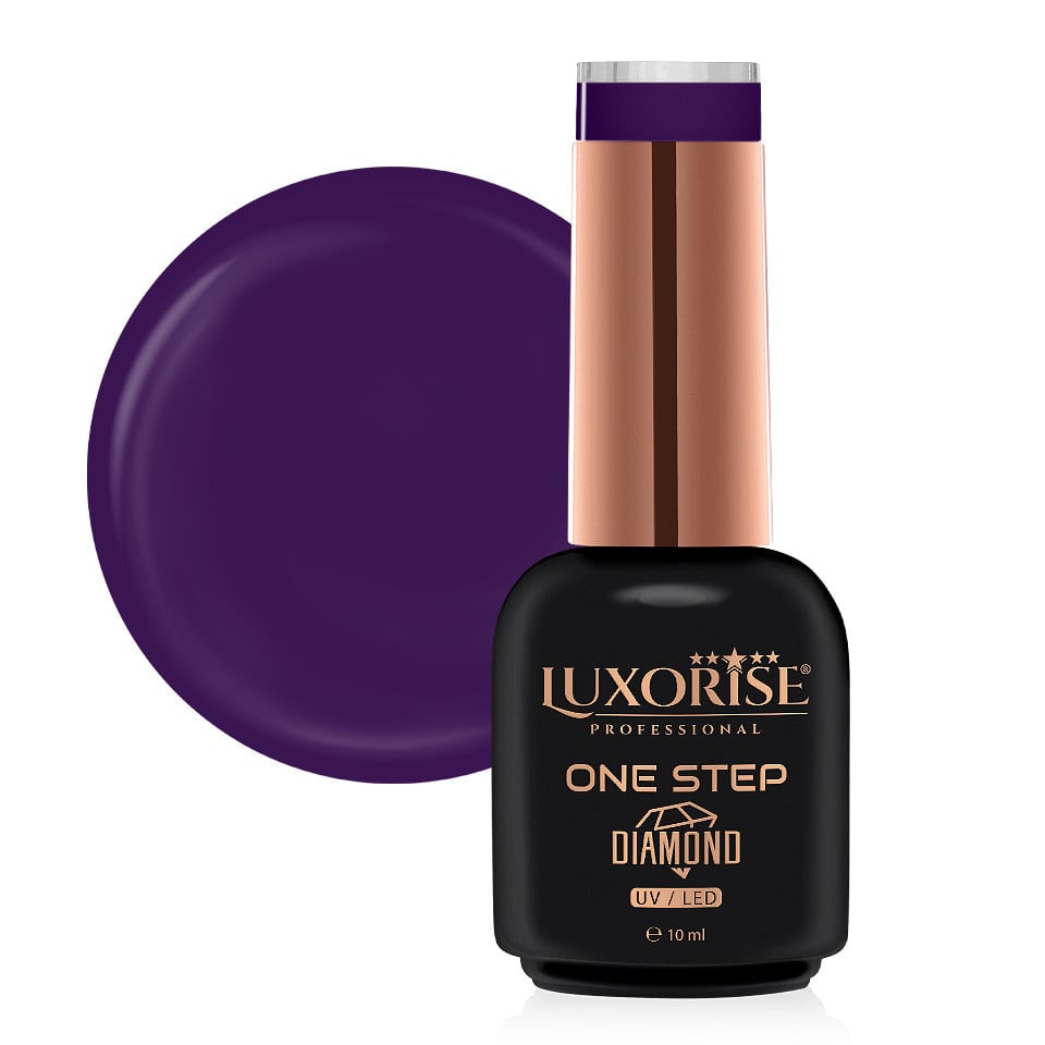 Oja Semipermanenta One Step Diamond Blue Blood 10ml, LUXORISE Oja Semipermanenta One Step Diamond Blue Blood 10ml, LUXORISE