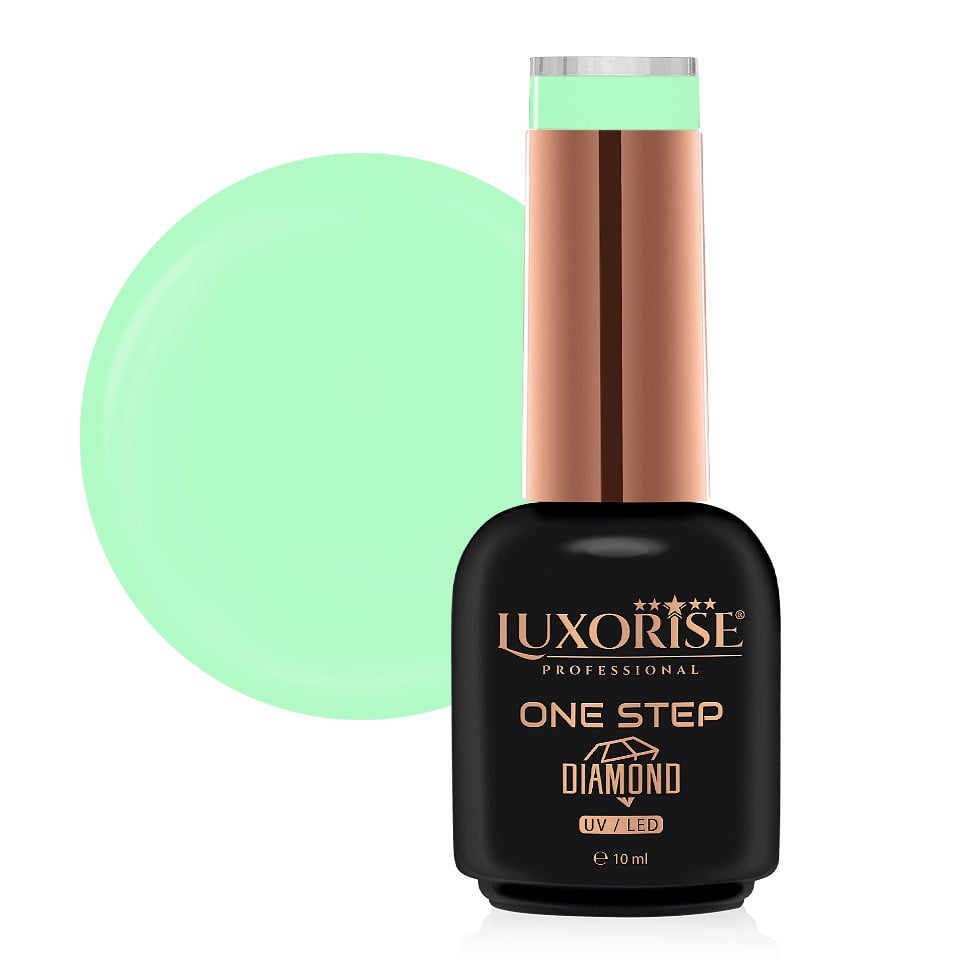 Oja Semipermanenta One Step Diamond Crazy Apple 10ml, LUXORISE Oja Semipermanenta One Step Diamond Crazy Apple 10ml, LUXORISE