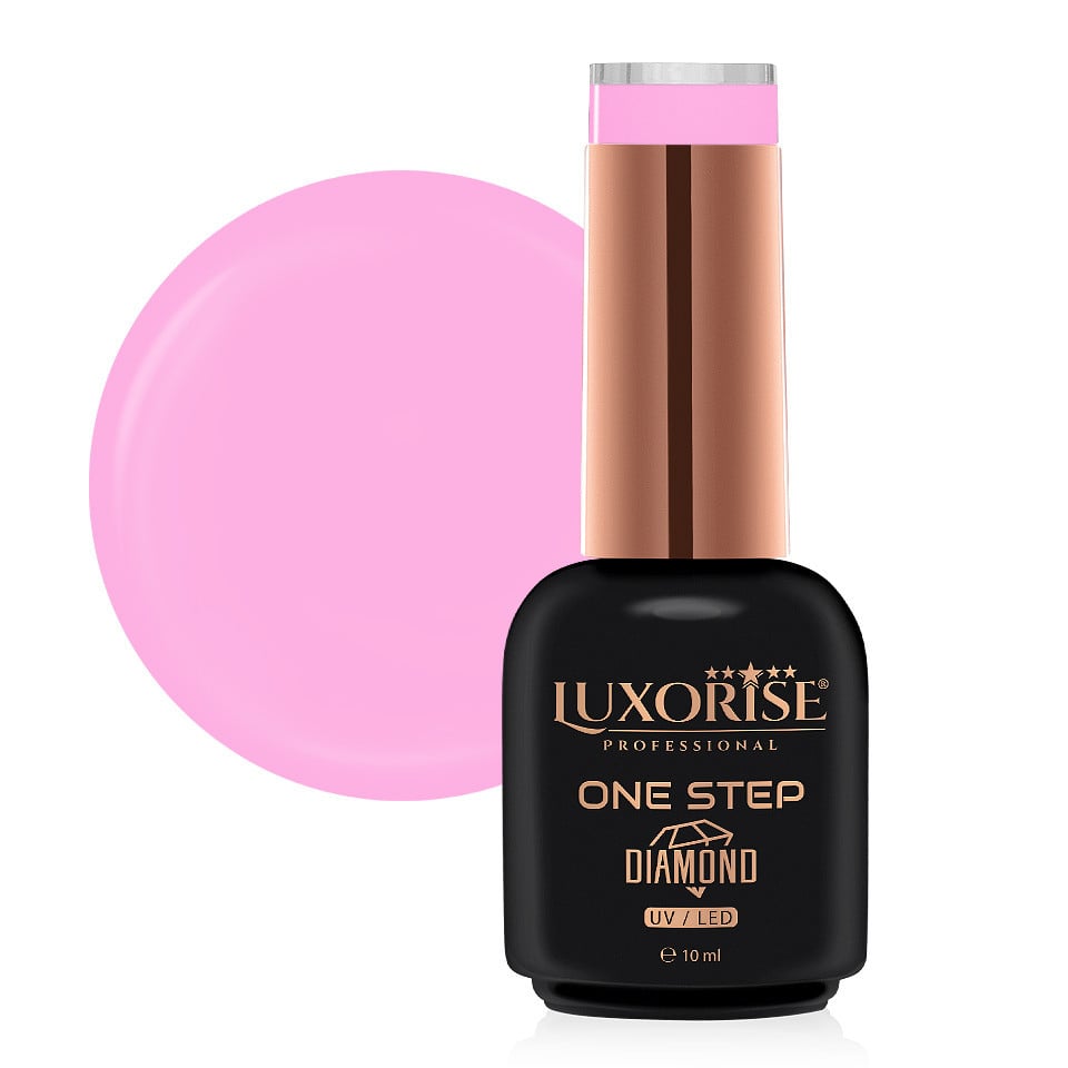 Oja Semipermanenta One Step Diamond Everything is Pink 10ml, LUXORISE Oja Semipermanenta One Step Diamond Everything is Pink 10ml, LUXORISE