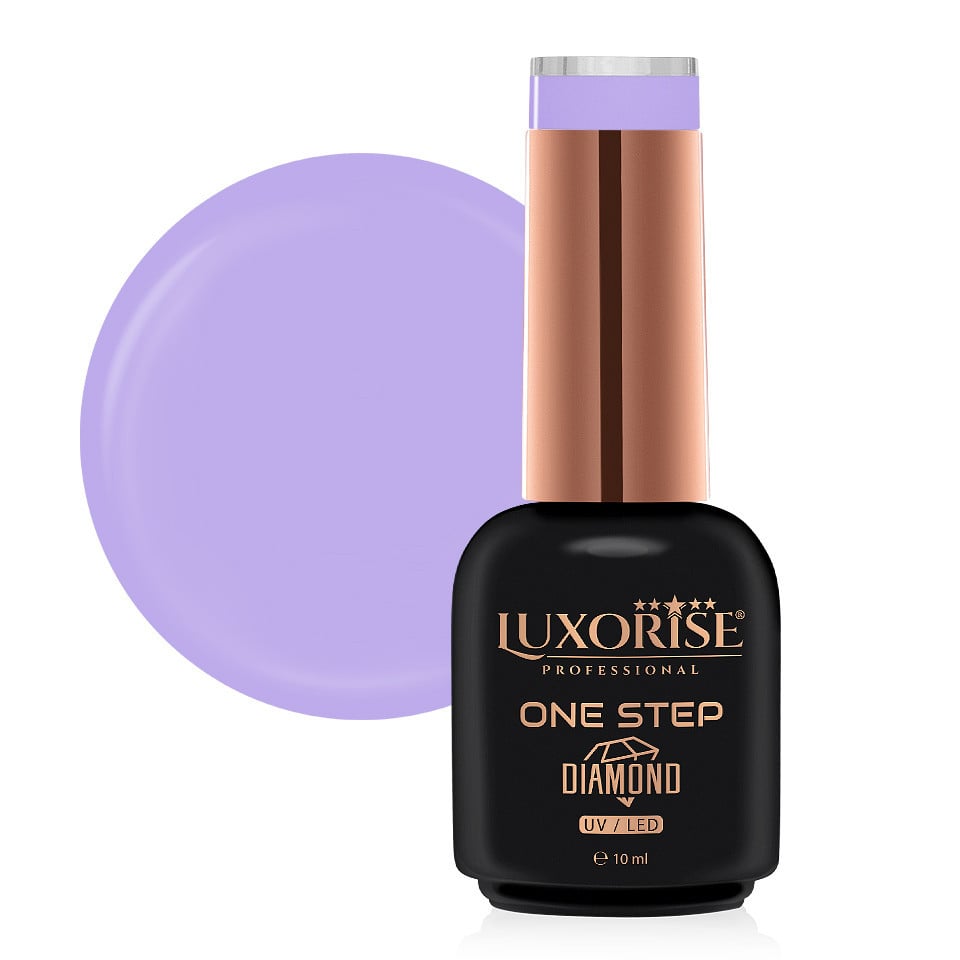 Oja Semipermanenta One Step Diamond Lovely Purple 10ml, LUXORISE Oja Semipermanenta One Step Diamond Lovely Purple 10ml, LUXORISE