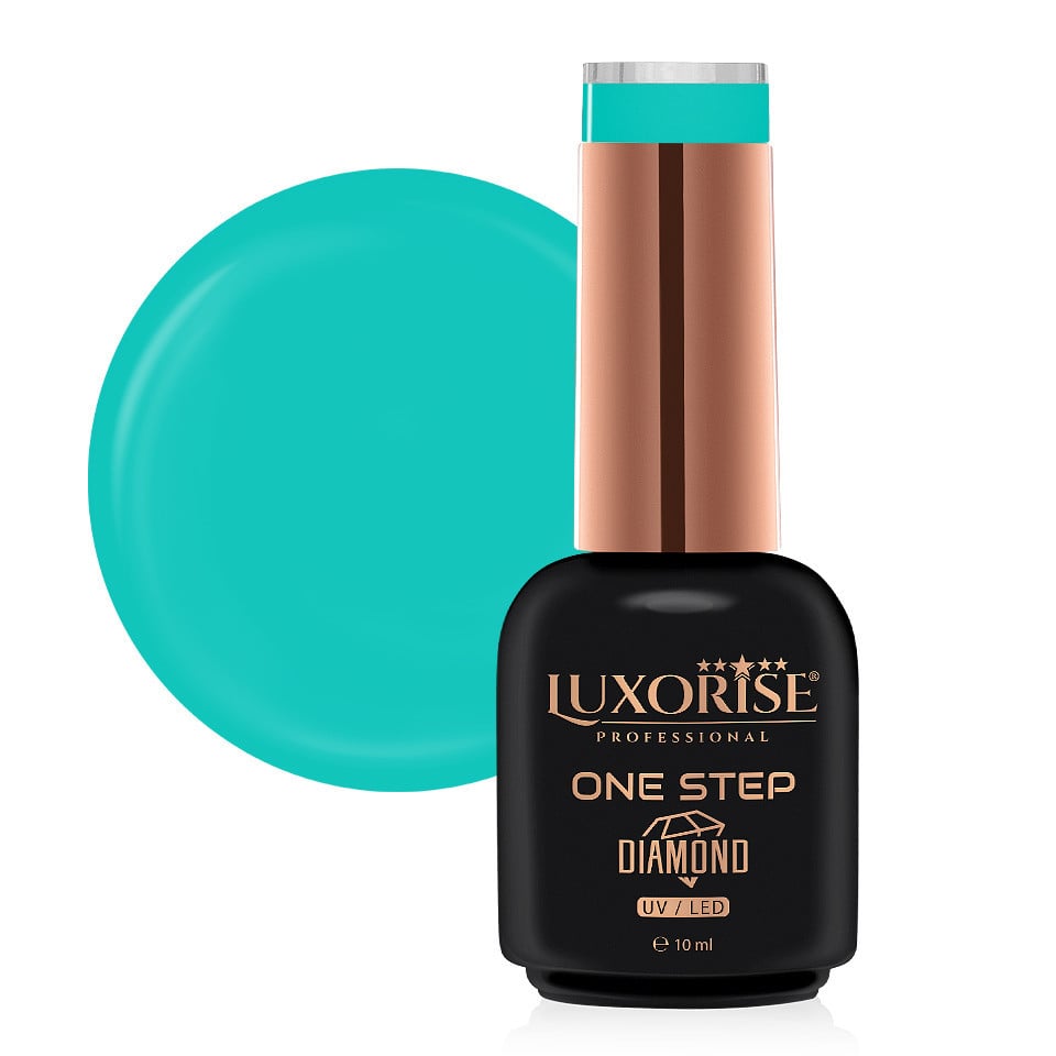 Oja Semipermanenta One Step Diamond Ocean Soul 10ml, LUXORISE Oja Semipermanenta One Step Diamond Ocean Soul 10ml, LUXORISE