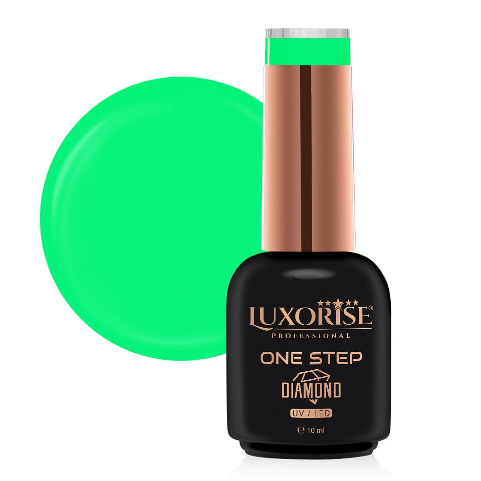 Oja Semipermanenta One Step Diamond Paradise Tango 10ml, LUXORISE Oja Semipermanenta One Step Diamond Paradise Tango 10ml, LUXORISE