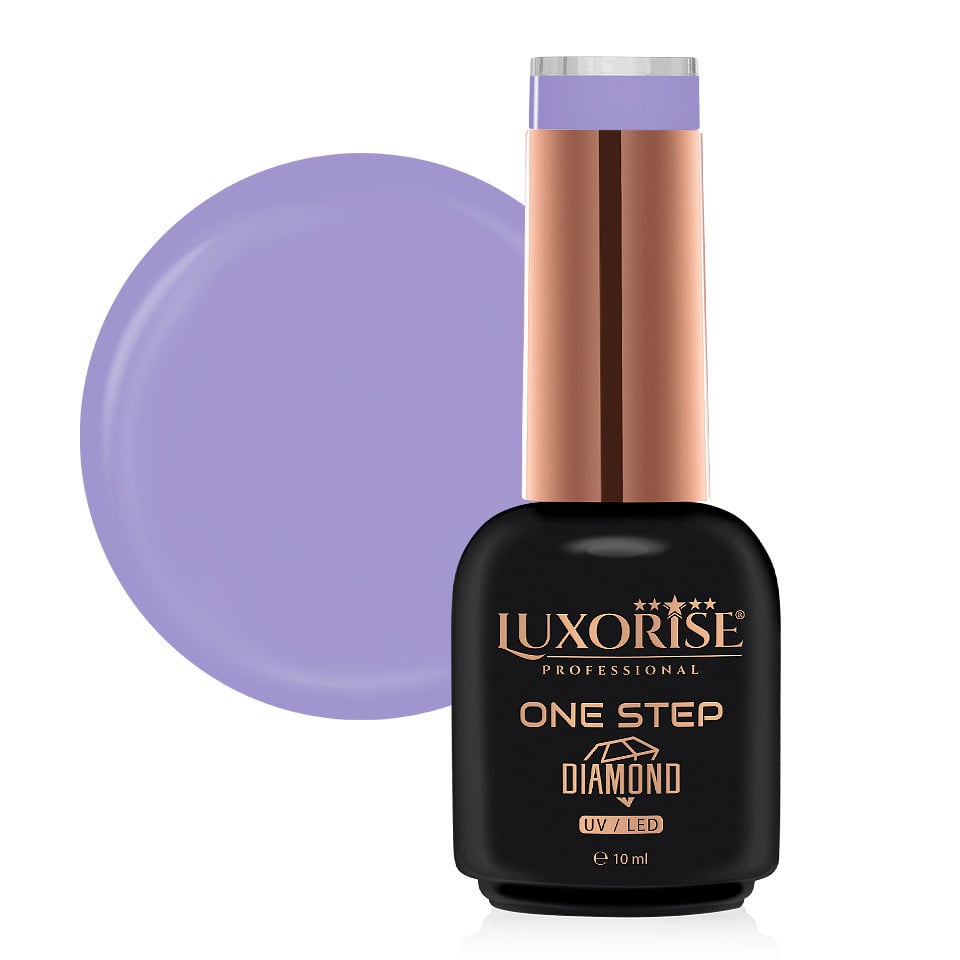 Oja Semipermanenta One Step Diamond Purple Genie 10ml, LUXORISE Oja Semipermanenta One Step Diamond Purple Genie 10ml, LUXORISE
