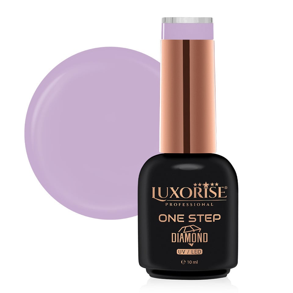 Oja Semipermanenta One Step Diamond Rich Lilac 10ml, LUXORISE Oja Semipermanenta One Step Diamond Rich Lilac 10ml, LUXORISE