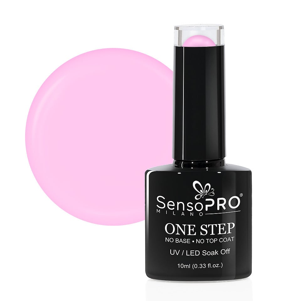 Oja Semipermanenta One Step SensoPRO Milano 10ml, Candy Cream #80 Oja Semipermanenta One Step SensoPRO Milano 10ml, Candy Cream #80