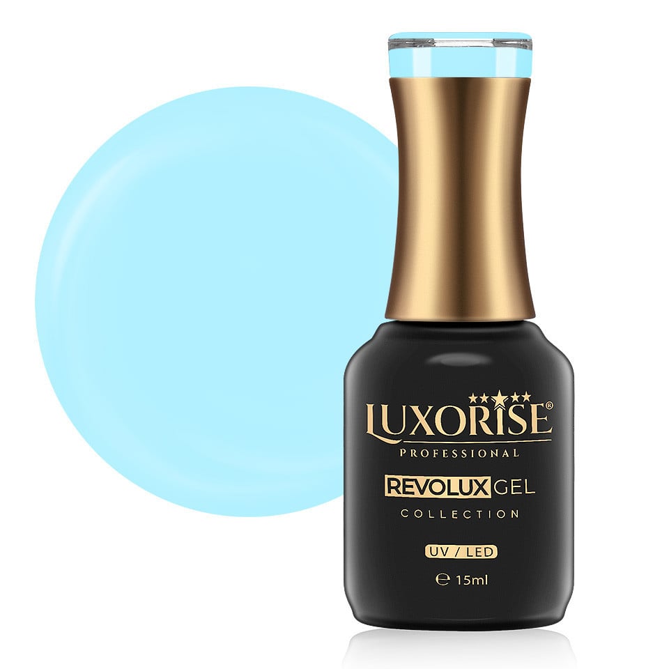 Oja Semipermanenta Revolux LUXORISE, Baby Blue 15ml Oja Semipermanenta Revolux LUXORISE, Baby Blue 15ml