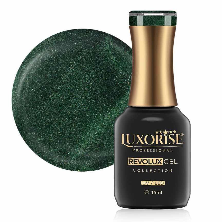 Oja Semipermanenta Revolux LUXORISE, Glossy Clover 15ml Oja Semipermanenta Revolux LUXORISE, Glossy Clover 15ml