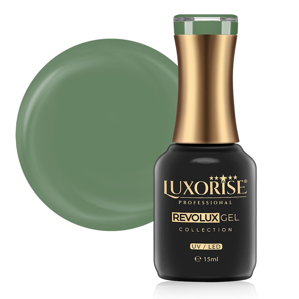 Oja Semipermanenta Revolux LUXORISE, Green Day 15ml Oja Semipermanenta Revolux LUXORISE, Green Day 15ml