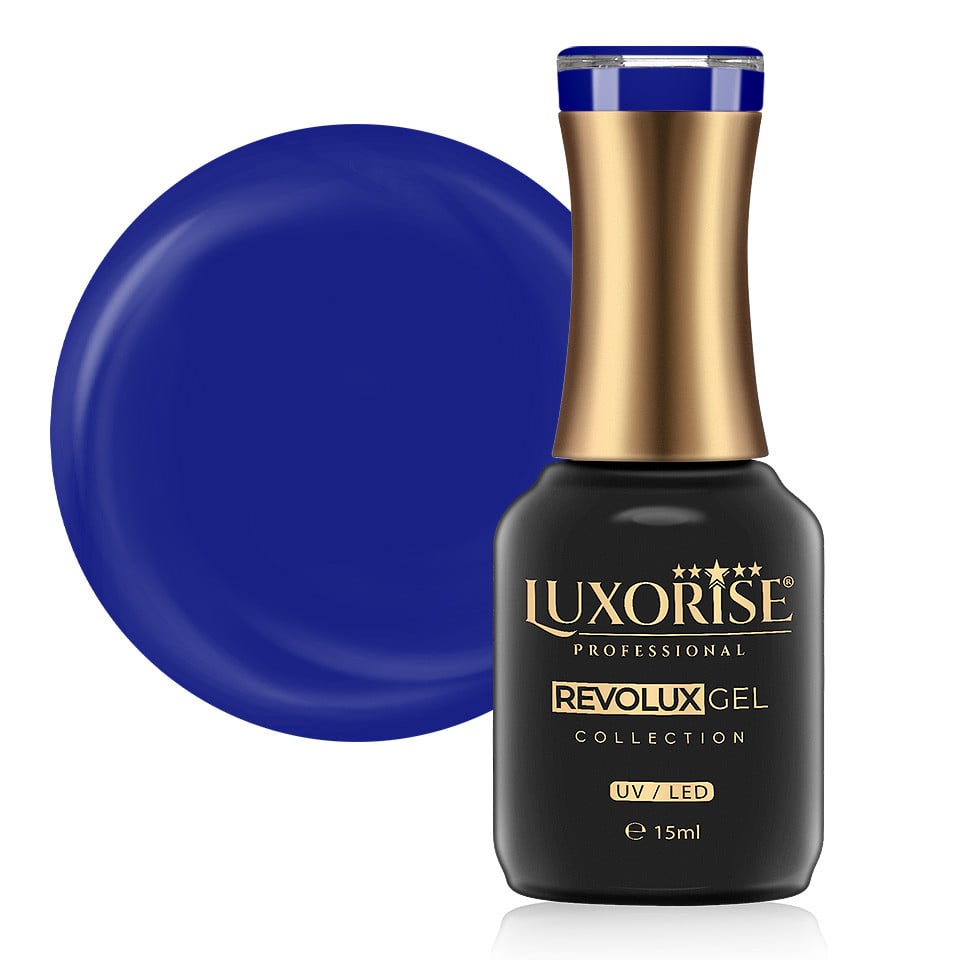 Oja Semipermanenta Revolux LUXORISE, Hot Blue 15ml Oja Semipermanenta Revolux LUXORISE, Hot Blue 15ml