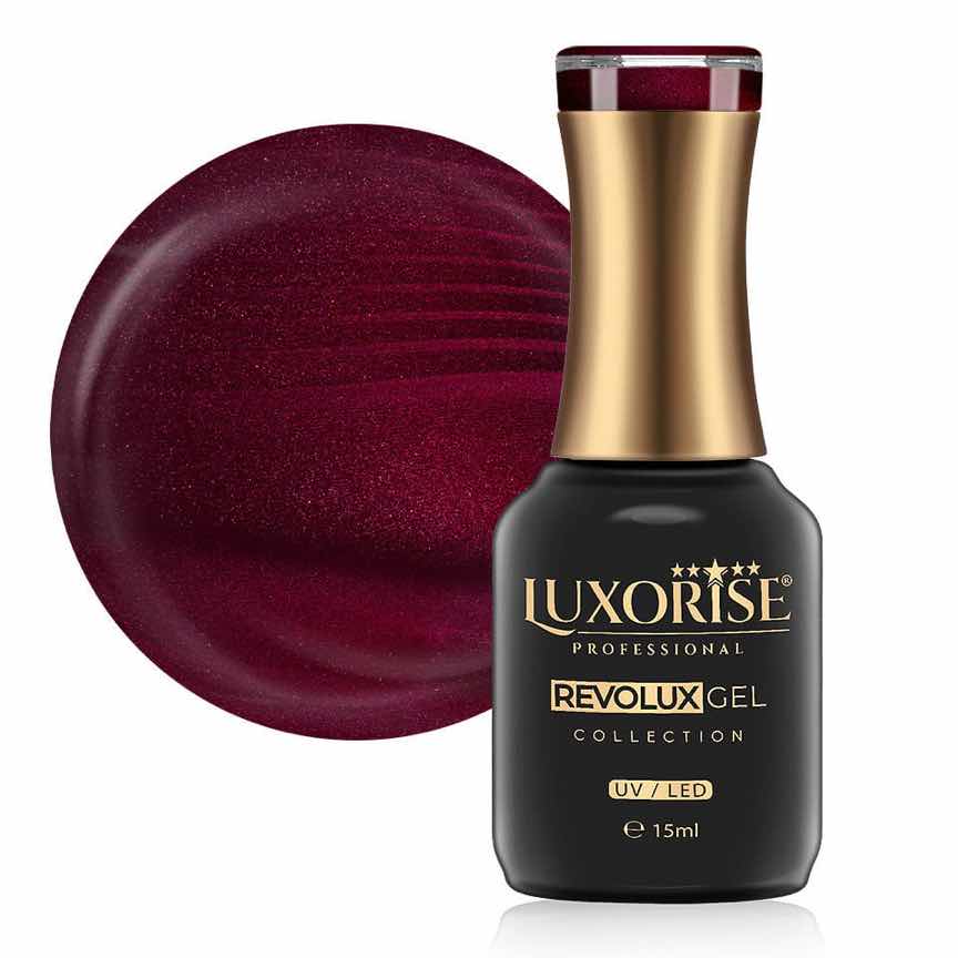 Oja Semipermanenta Revolux LUXORISE, Lava Heart 15ml Oja Semipermanenta Revolux LUXORISE, Lava Heart 15ml
