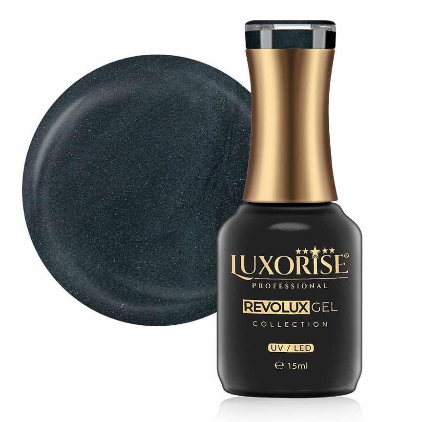 Oja Semipermanenta Revolux LUXORISE, Moss Shimmer 15ml Oja Semipermanenta Revolux LUXORISE, Moss Shimmer 15ml