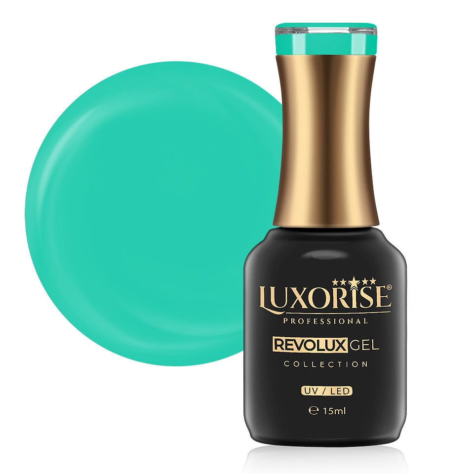 Oja Semipermanenta Revolux LUXORISE, Paradise Mint 15ml Oja Semipermanenta Revolux LUXORISE, Paradise Mint 15ml