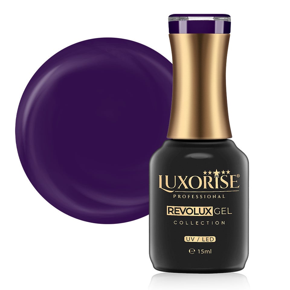 Oja Semipermanenta Revolux LUXORISE, Purple Alert 15ml Oja Semipermanenta Revolux LUXORISE, Purple Alert 15ml