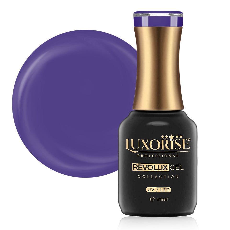 Oja Semipermanenta Revolux LUXORISE, Purple Whistle 15ml Oja Semipermanenta Revolux LUXORISE, Purple Whistle 15ml