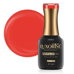 Oja Semipermanenta Revolux LUXORISE, Red Apple 15ml