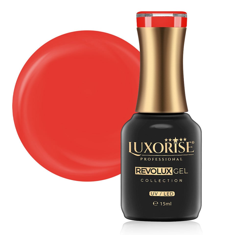 Oja Semipermanenta Revolux LUXORISE, Red Apple 15ml Oja Semipermanenta Revolux LUXORISE, Red Apple 15ml