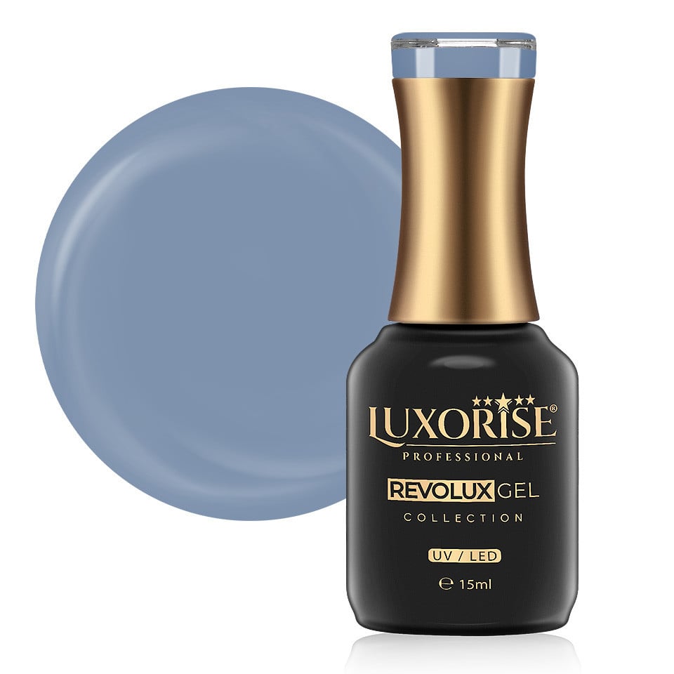 Oja Semipermanenta Revolux LUXORISE, Twilight Grey 15ml Oja Semipermanenta Revolux LUXORISE, Twilight Grey 15ml