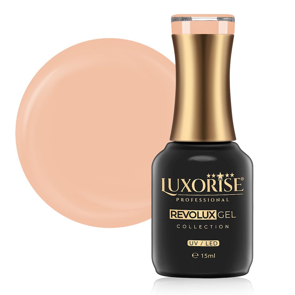 Oja Semipermanenta Revolux LUXORISE, Undress Code 15ml Oja Semipermanenta Revolux LUXORISE, Undress Code 15ml