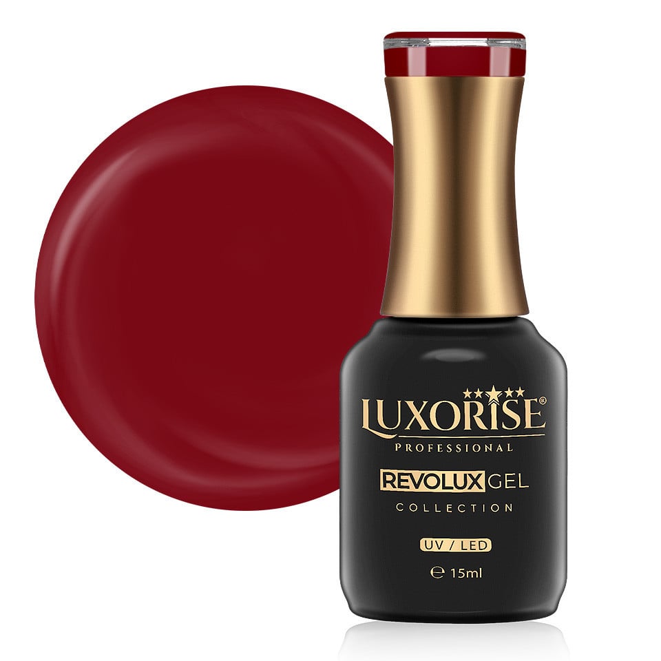 Oja Semipermanenta Revolux LUXORISE, VIP Red 15ml Oja Semipermanenta Revolux LUXORISE, VIP Red 15ml