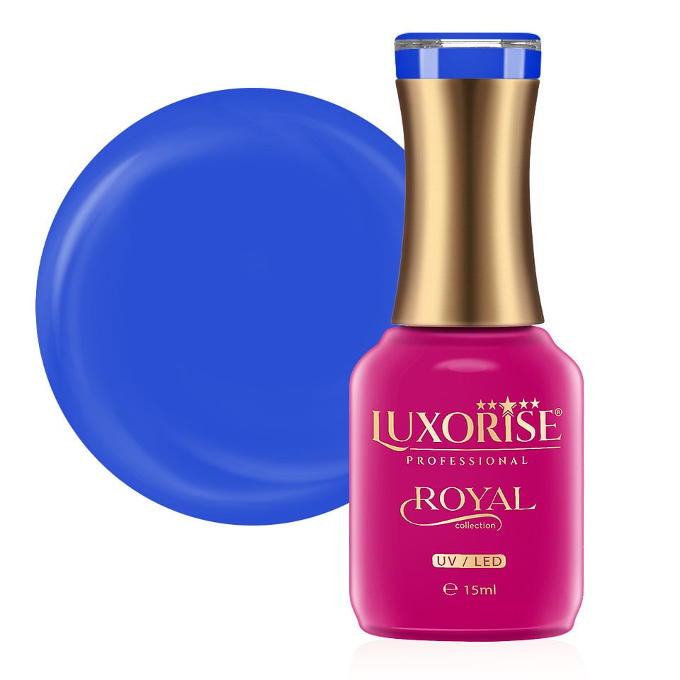 Oja Semipermanenta Royal Collection LUXORISE, Royal Blue 15ml Oja Semipermanenta Royal Collection LUXORISE, Royal Blue 15ml