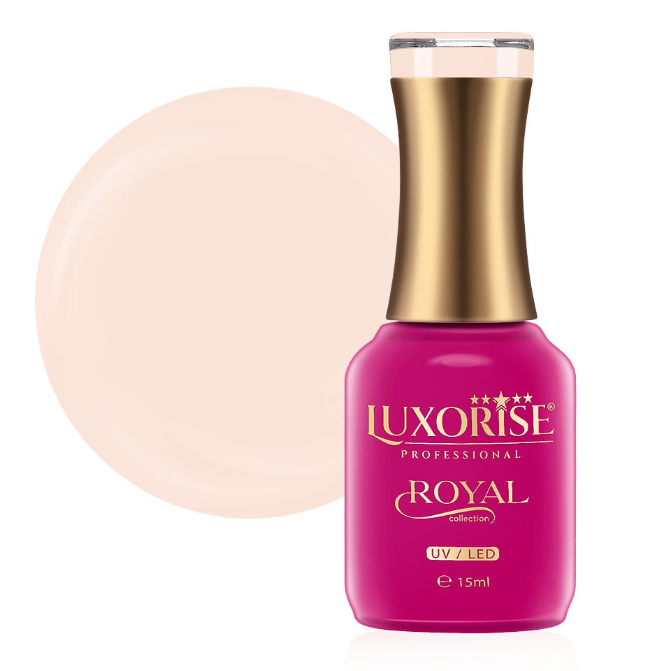 Oja Semipermanenta Royal Collection LUXORISE, Royal Ivory 15ml Oja Semipermanenta Royal Collection LUXORISE, Royal Ivory 15ml