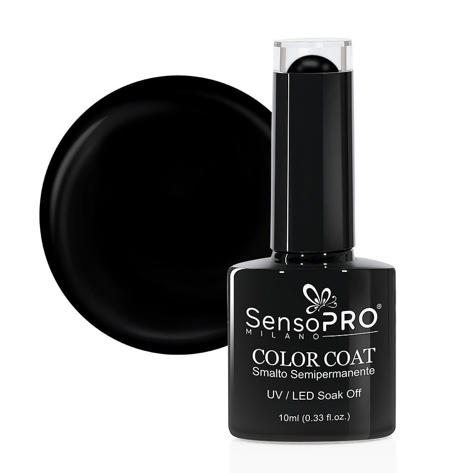 Oja Semipermanenta SensoPRO Milano 10ml - 002 Black Onyx Oja Semipermanenta SensoPRO Milano 10ml - 002 Black Onyx