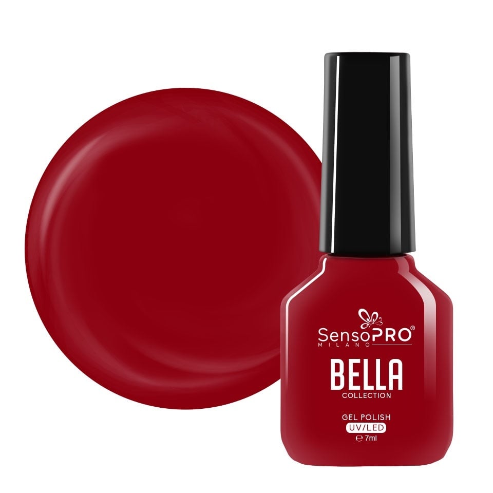 Oja Semipermanenta SensoPRO Milano, BELLA Collection - Crimson Burst, 7ml Oja Semipermanenta SensoPRO Milano, BELLA Collection - Crimson Burst, 7ml