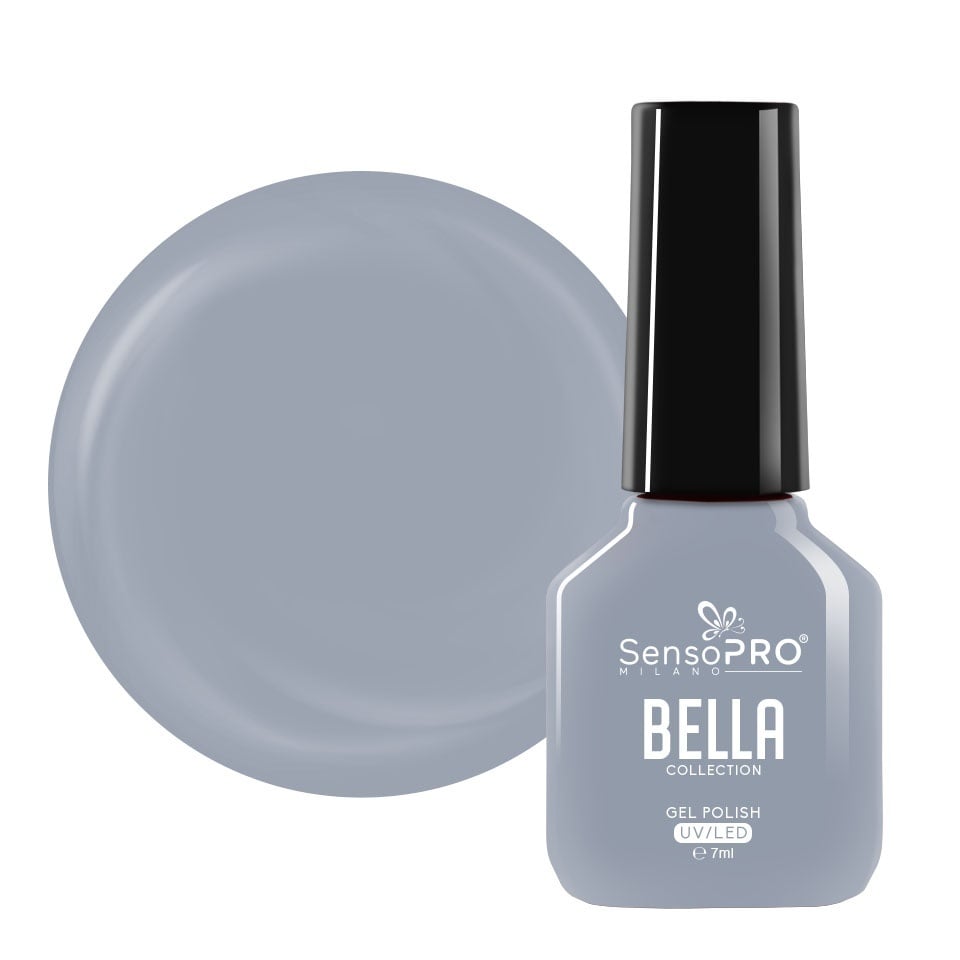 Oja Semipermanenta SensoPRO Milano, BELLA Collection - Elegant Grey, 7ml Oja Semipermanenta SensoPRO Milano, BELLA Collection - Elegant Grey, 7ml