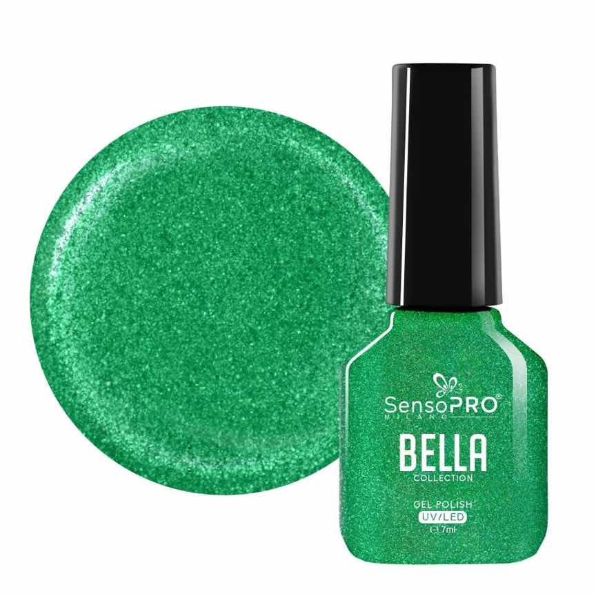 Oja Semipermanenta SensoPRO Milano, BELLA Collection - Green Burst, 7ml Oja Semipermanenta SensoPRO Milano, BELLA Collection - Green Burst, 7ml