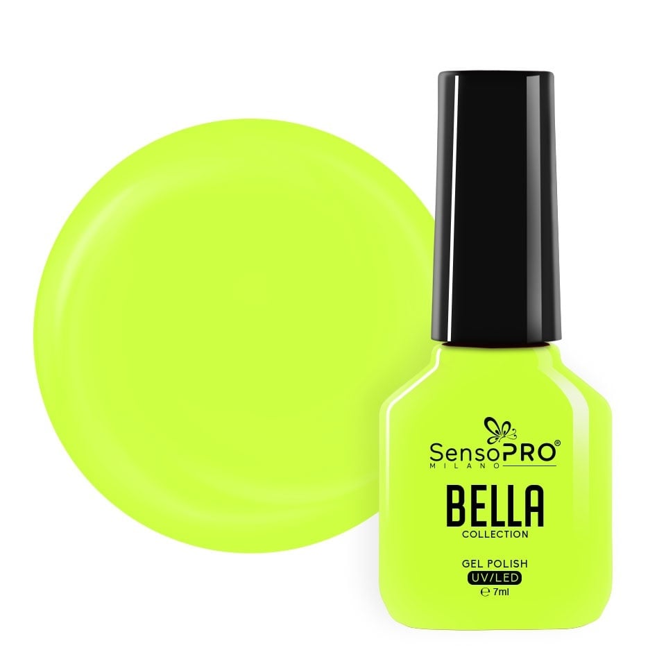 Oja Semipermanenta SensoPRO Milano, BELLA Collection - Neon Green, 7ml Oja Semipermanenta SensoPRO Milano, BELLA Collection - Neon Green, 7ml