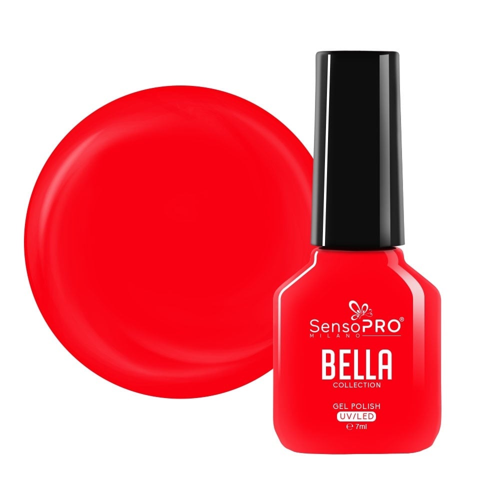 Oja Semipermanenta SensoPRO Milano, BELLA Collection - Red Coral , 7ml Oja Semipermanenta SensoPRO Milano, BELLA Collection - Red Coral , 7ml