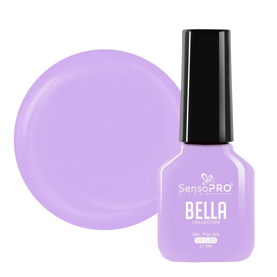 Oja Semipermanenta SensoPRO Milano, BELLA Collection - Violet Pastel, 7ml Oja Semipermanenta SensoPRO Milano, BELLA Collection - Violet Pastel, 7ml