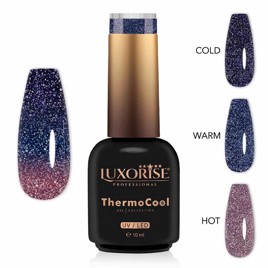 Oja Semipermanenta Termica 3 Culori LUXORISE ThermoCool - Best Time 10ml Oja Semipermanenta Termica 3 Culori LUXORISE ThermoCool - Best Time 10ml