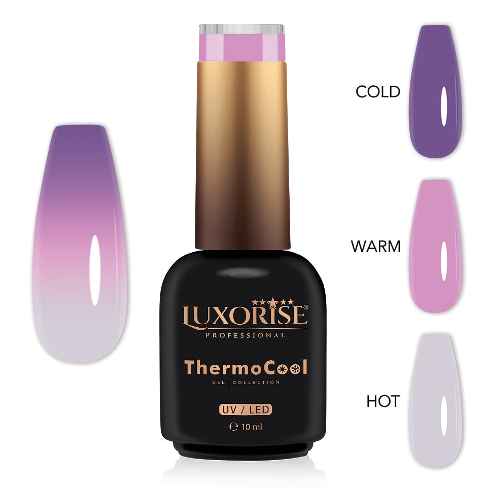 Oja Semipermanenta Termica 3 Culori LUXORISE ThermoCool - Bloom Energy 10ml Oja Semipermanenta Termica 3 Culori LUXORISE ThermoCool - Bloom Energy 10ml