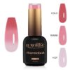 Oja Semipermanenta Termica 3 Culori LUXORISE ThermoCool - Blush Bliss 10ml Oja Semipermanenta Termica 3 Culori LUXORISE ThermoCool - Blush Bliss 10ml