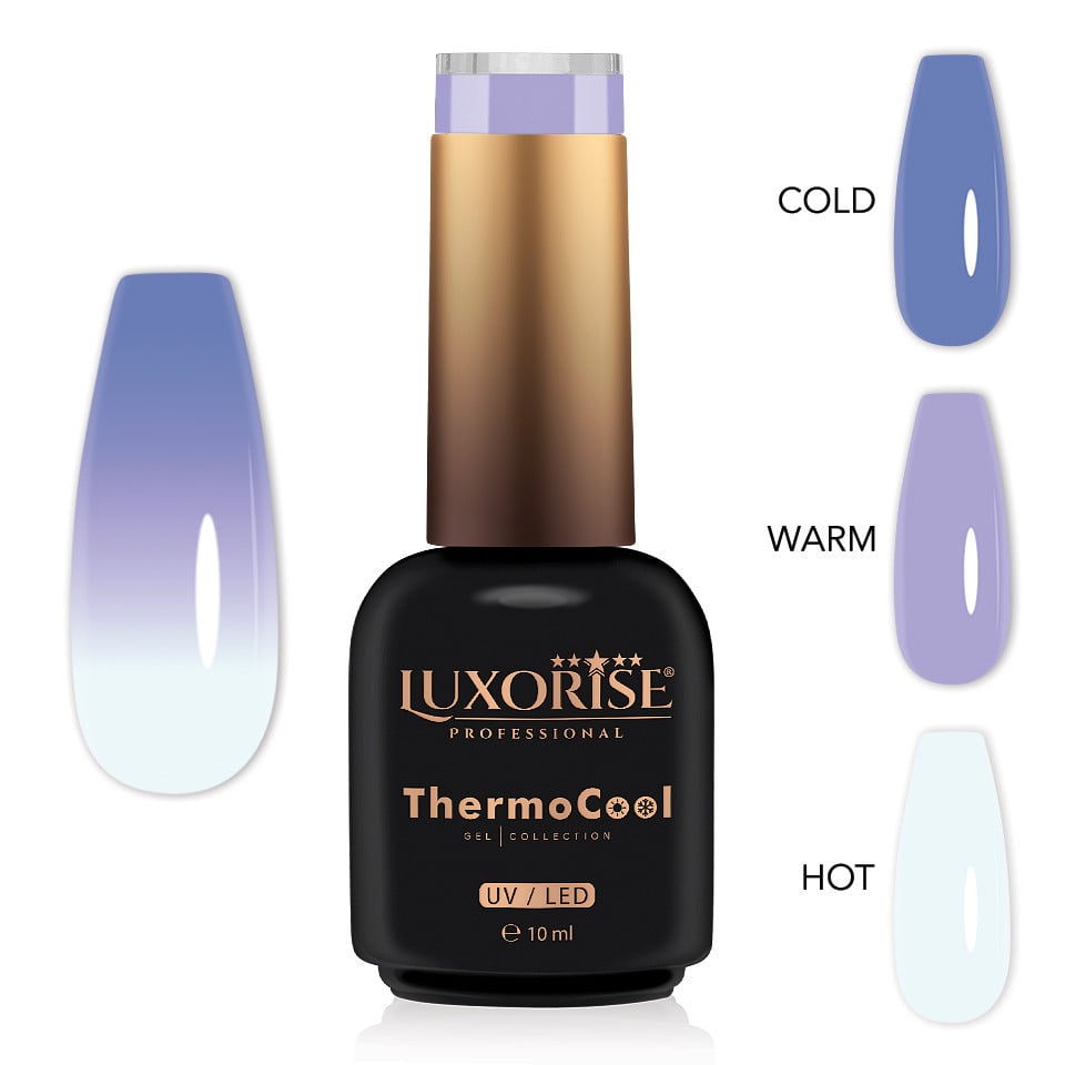 Oja Semipermanenta Termica 3 Culori LUXORISE ThermoCool - Future 10ml Oja Semipermanenta Termica 3 Culori LUXORISE ThermoCool - Future 10ml
