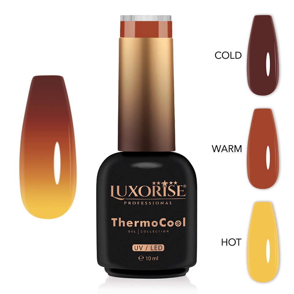 Oja Semipermanenta Termica 3 Culori LUXORISE ThermoCool - Misty Moon 10ml Oja Semipermanenta Termica 3 Culori LUXORISE ThermoCool - Misty Moon 10ml