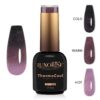 Oja Semipermanenta Termica 3 Culori LUXORISE ThermoCool - Purple Symphony 10ml